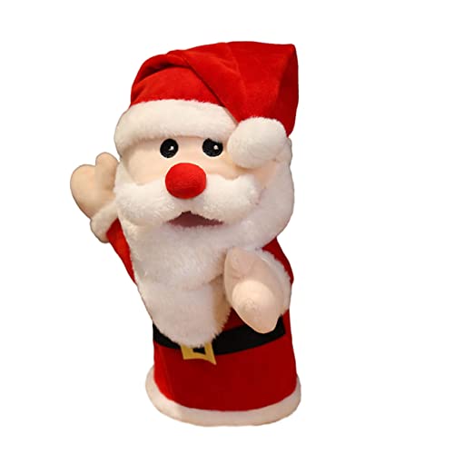 NAMOARLY 1 Stück Weihnachtsfingerspielzeug Entzückendes Puppenspielzeug Mini Santa Fingerspielzeug von NAMOARLY