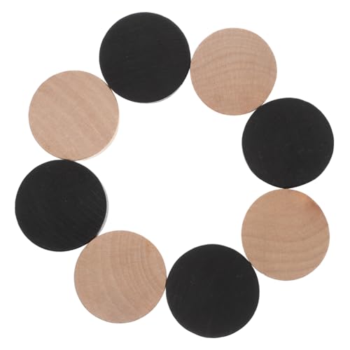 NAMOARLY 10 Stück Teiliges Holz Schachzubehör für Sling Puck Spiel Superschnelles Tischhockey Spiel Präzise Gefertigte Pucks in Schwarz und Natur für Familie Schule und Soziale Events NAMOARLY 10 Stück Teiliges Holz Schachzubehör für Sling Puck Spiel Superschnelles Tischhockey Spiel Präzise Gefertigte Pucks in Schwarz und Natur für Familie Schule und Soziale Events von NAMOARLY