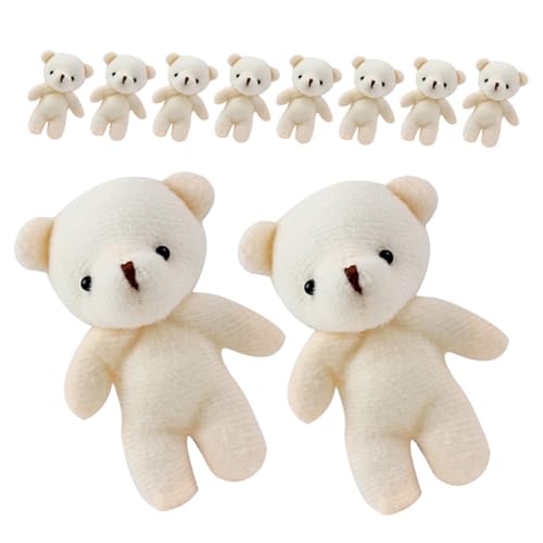 NAMOARLY 15 Stück Teiliges kleines Bären Plüsch Anhänger Schlüsselanhänger Süßes Stofftier zum Hängen Multifunktionaler Miniatur Bär als Taschen Gepäckdekor für DIY Schmuck und NAMOARLY 15 Stück Teiliges kleines Bären Plüsch Anhänger Schlüsselanhänger Süßes Stofftier zum Hängen Multifunktionaler Miniatur Bär als Taschen Gepäckdekor für DIY Schmuck und von NAMOARLY