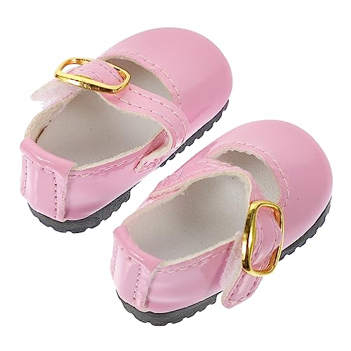 NAMOARLY Puppen Kleider Schuhe Für Mädchen Mini Bjd Leder Schuhe Süße Puppen Accessoires Für Kreative Spielideen Für Baumwollpuppen NAMOARLY Puppen Kleider Schuhe Für Mädchen Mini Bjd Leder Schuhe Süße Puppen Accessoires Für Kreative Spielideen Für Baumwollpuppen von NAMOARLY