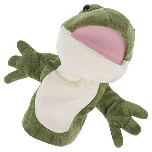 NAMOARLY 1Pc Handpuppe Frosch Aus üsch Niedliches Für Geschichtenerzählen Und Interaktive Eltern Kind Aktivitäten Perfektes Für Und Froschliebhaber von NAMOARLY