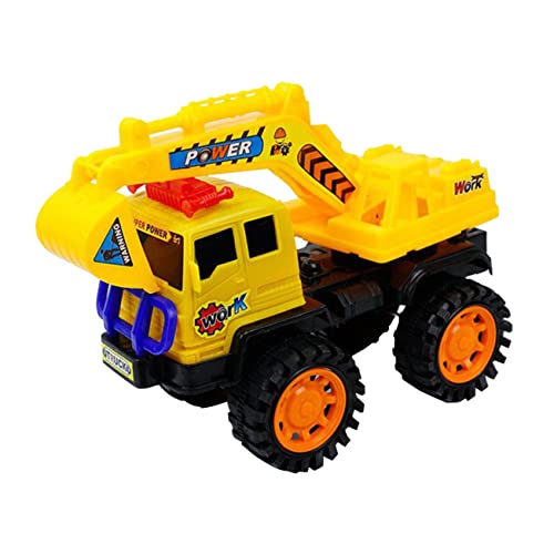 NAMOARLY 1Stk Engineering-LKW-Spielzeug Bauwagen Auto Bagger Modell Bauwagenmodell Sammlerspielzeug Baggerwagen für Kinder mädchen Spielzeug Laster Spielzeug Boy Toys Spielzeug LKW Yellow von NAMOARLY