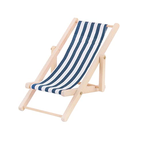 NAMOARLY 1Stück Mini Strandkorb Modell Miniatur Deko für Puppenhaus Blaues Recliner für DIY Mini und Hauszubehör NAMOARLY 1Stück Mini Strandkorb Modell Miniatur Deko für Puppenhaus Blaues Recliner für DIY Mini und Hauszubehör von NAMOARLY