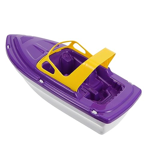 NAMOARLY 1stk Schnellboot Spielzeug Für Die Babyparty Kinder-segelboot-Spielzeug Ferngesteuertes Boot Spielzeug Für Yachtboote Strandspielzeug Für Kleinkinder Spielzeugboot Violett Plastik von NAMOARLY