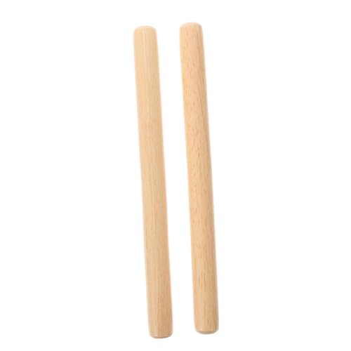 NAMOARLY 2 STK Instrument Stick Rhythmus Stick Rassel Werkzeuge für Rhythmustrommel musikinstrumente kinderinstrumente musikalische Stöcke pädagogische musikalische Holz von NAMOARLY