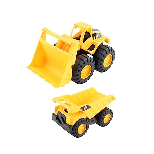 NAMOARLY 2 Stück Bagger Set Kreative Sandspielzeug LKW Modelle Für Ideal Für Den Sandkasten Und Geburtstagsgeschenk Fördert Die Fantasie Und Motorik von NAMOARLY