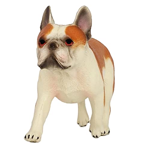 NAMOARLY Stofftier Für Hunde Hunde Figurine Set Realistische Bulldoggen Modelle Als Dekoration Lustige Cartoon Hunde Figuren Für Und Hundeliebhaber Ideal Als Für Tierfreunde Spielzeug Für Hundewelpen von NAMOARLY