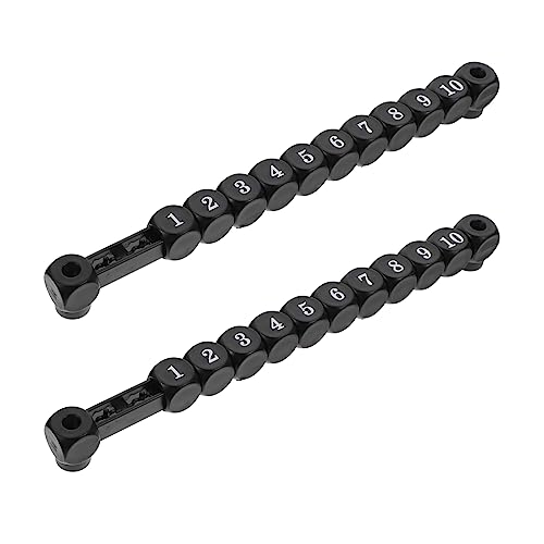 NAMOARLY 2 Stücke Schwarz Einheiten Fußball Zähler Für Tischfußball Score Keeper Einfach Zu Montieren Zerlegen NAMOARLY 2 Stücke Schwarz Einheiten Fußball Zähler Für Tischfußball Score Keeper Einfach Zu Montieren Zerlegen von NAMOARLY