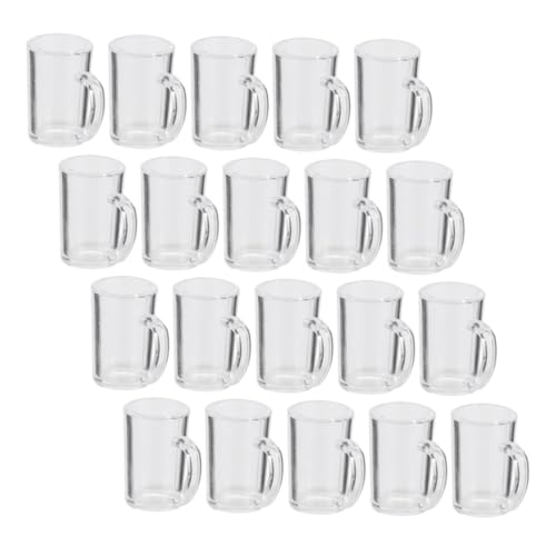 NAMOARLY 20 Stück Teiliges Miniatur Bierkrug Modell aus Transparentem Harz Realistische Puppenhaus Dekoration Vielseitige Miniatur Bierbecher für DIY und Mini Haus Landschafts Accessoires NAMOARLY 20 Stück Teiliges Miniatur Bierkrug Modell aus Transparentem Harz Realistische Puppenhaus Dekoration Vielseitige Miniatur Bierbecher für DIY und Mini Haus Landschafts Accessoires von NAMOARLY