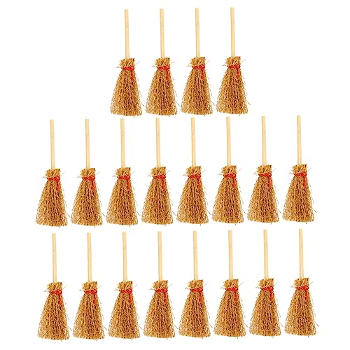 NAMOARLY 20 Stück Teiliges Miniatur Hexenbesen Puppenhaus und Micro Landschaft Deko Realistische Kleine Besen für Halloween und Weihnachtsdeko Glatt Sicher für Erwachsene NAMOARLY 20 Stück Teiliges Miniatur Hexenbesen Puppenhaus und Micro Landschaft Deko Realistische Kleine Besen für Halloween und Weihnachtsdeko Glatt Sicher für Erwachsene von NAMOARLY