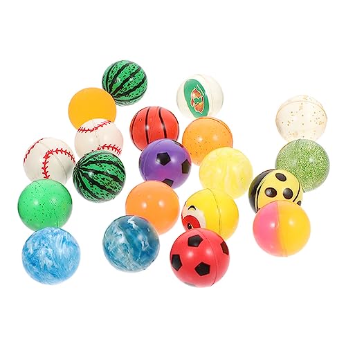 NAMOARLY 20st Hüpfender Ball Prallen Fliegend Anti-Stress-hüpfbälle Dekompressions-sprungbälle Hüpfen Mit Bällen Hüpfbälle Tragbare Springbälle Gummi von NAMOARLY