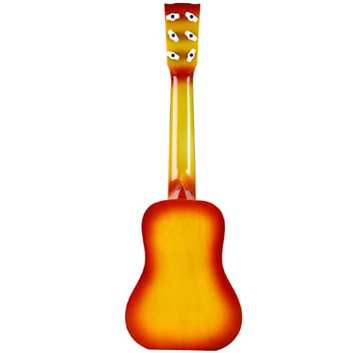 NAMOARLY 23 Gitarre Gitarre Instrumente Holzgitarre Tragbare Gitarre Gitarrenspielzeug Hölzern von NAMOARLY