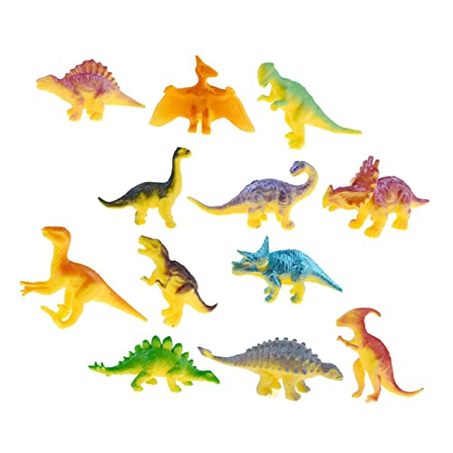 NAMOARLY 24 Stück Dinosaurierfiguren Set Für Verschiedene Dinosauriermodelle Aus Hochwertigem Ideal Für Kreative Spiele Lernspiele Und Party Mitgebsel Für von NAMOARLY