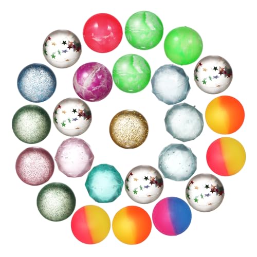 NAMOARLY 25St Kinderspielzeugball Hüpfbälle für Kinder Osterhüpfbälle springball für kinder Bouncy Ball für Kinder Spielzeuge Spielzeug aus Verkaufsautomaten Party hüpfende Bälle Gummi von NAMOARLY