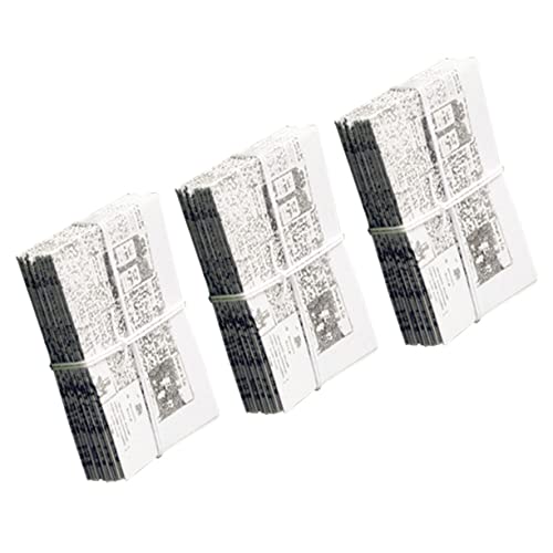 NAMOARLY 3 Stück Maßstab Handgefertigte Mini Zeitung Dekoration Realistische Puppenhaus Ornamente für NAMOARLY 3 Stück Maßstab Handgefertigte Mini Zeitung Dekoration Realistische Puppenhaus Ornamente für von NAMOARLY