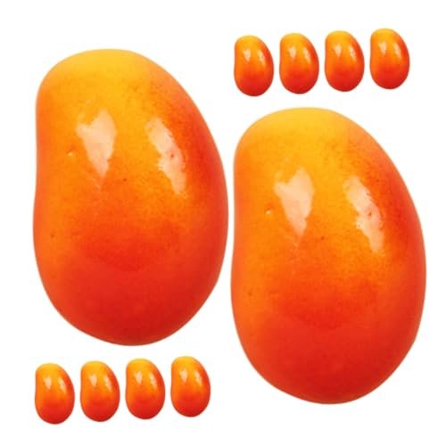 NAMOARLY 30St Minifrüchte kunstobst künstliche früchte Children Toys bastelmaterial bastelst Anlage gefälschte Topfpflanze Ananas Mini-Simulations-Mangos- Miniatur-Mangos Schaum rot von NAMOARLY