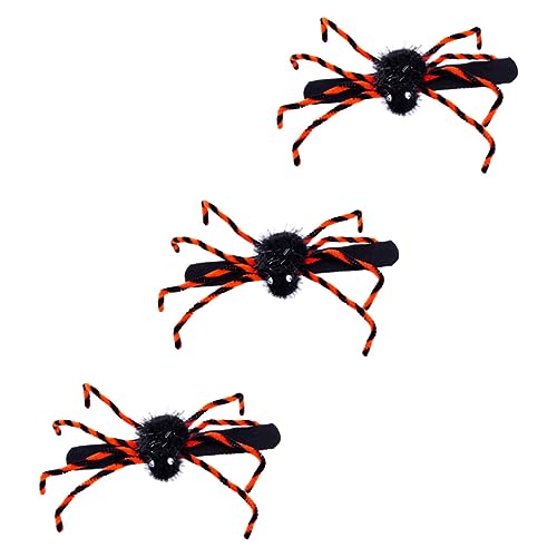 NAMOARLY 3St Spinnennetz-Dekoration Halloween Geburtstagsgeschenk geburtstagsmitgebsl Spider-Slap-Band Spinnen-Armband Grusel-Party Schlagarmbänder für die Party Partygeschenke Stoff von NAMOARLY