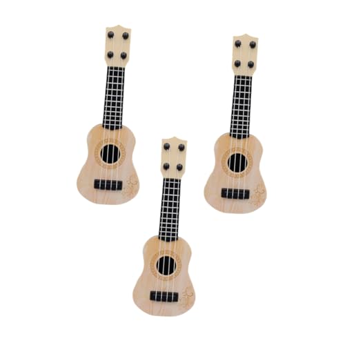 NAMOARLY Mini 4-saiter Spielzeug Gitarre Für Kinder Kleinkind Musical Instrument Baby Bildung Spielzeug Zufällige Ukulele von NAMOARLY