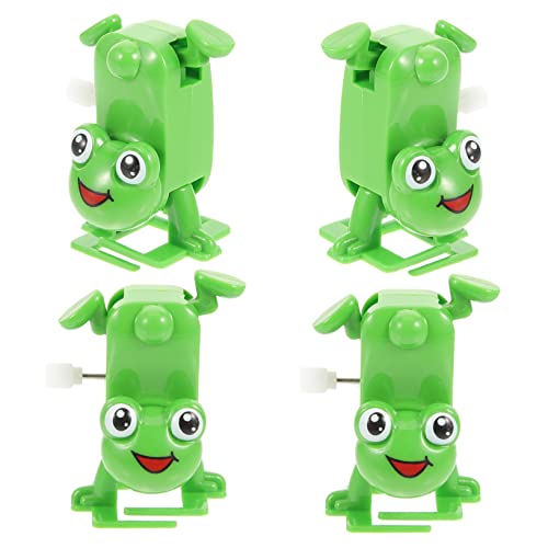 NAMOARLY 4 Stück Frosch kinderspielzeug für Fun Toys for Kid Toys Überraschungsspielzeug für Mädchen Frösche Frosch aufziehen Plastik von NAMOARLY