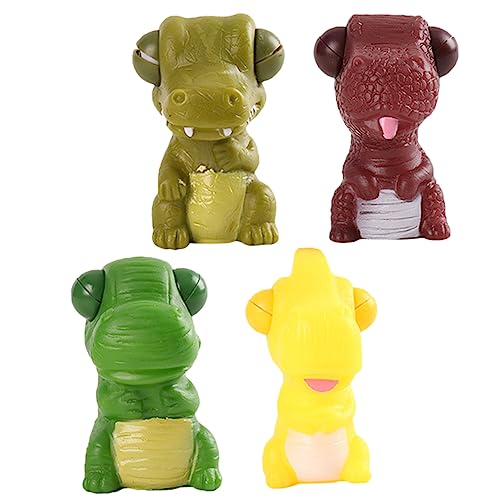 NAMOARLY 4pcs Stressspielzeug Für Kinder Dinosaurierspielzeug Stressspielzeug Stretch Dinosaurier -formspielzeug Für Kinder von NAMOARLY