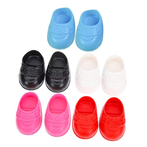 NAMOARLY 5 Paar Kleiner Puppenschuhe für Puppenhaus Flache Miniaturschuhe Süßes Puppenzubehör für Kleiner Spielzeughäuser Realistische Details und Verarbeitung für Miniatur Dekorationen NAMOARLY 5 Paar Kleiner Puppenschuhe für Puppenhaus Flache Miniaturschuhe Süßes Puppenzubehör für Kleiner Spielzeughäuser Realistische Details und Verarbeitung für Miniatur Dekorationen von NAMOARLY