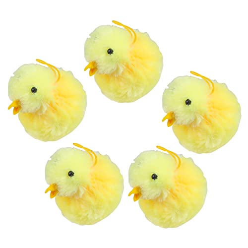 NAMOARLY 5 Stücke Chic Weiche Puppen Ornament Kinder Huhn Puppen Kreative Dekoration von NAMOARLY