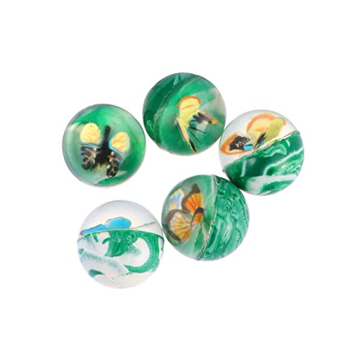 NAMOARLY 5 Stücke Lernspielzeug für kinderspielzeug spielzeuge für Stringy Balls spielsachen kinderknallzeug hühner Springender Ball Green von NAMOARLY