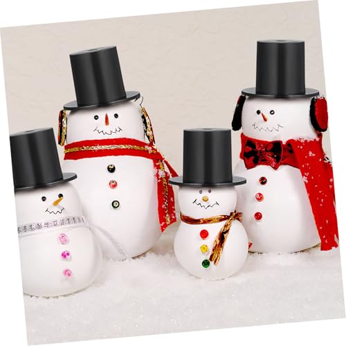 NAMOARLY 50 Stück Miniatur Schwarze Kunststoff Hüte Verschleißfeste Mini Top Hats für Schneemann Deko Bastelbedarf für Weihnachtsfeier und Puppen für DIY Party und Fasching NAMOARLY 50 Stück Miniatur Schwarze Kunststoff Hüte Verschleißfeste Mini Top Hats für Schneemann Deko Bastelbedarf für Weihnachtsfeier und Puppen für DIY Party und Fasching von NAMOARLY