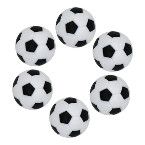 NAMOARLY Mini Tischkicker 6er Set Mini Tischfußball Bälle 23mm Ersatzbälle Für Tischfußballspiel Ideale Tischfußball Zubehör Für Und Erwachsene Desktop Fußball Zubehör Fußball Spielzeug von NAMOARLY