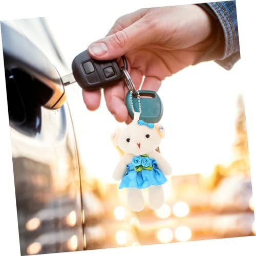 NAMOARLY 6 Stück Teiliges Plüschtier Bär Schlüsselanhänger Weiche Tragbare Teddybären Anhänger DIY Dekoration für Rucksack Handtasche Hochzeit Geburtstag NAMOARLY 6 Stück Teiliges Plüschtier Bär Schlüsselanhänger Weiche Tragbare Teddybären Anhänger DIY Dekoration für Rucksack Handtasche Hochzeit Geburtstag von NAMOARLY
