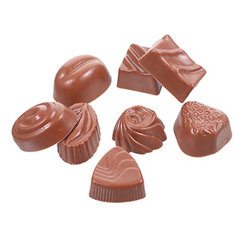 NAMOARLY 8 Stück Teiliges Realistische Schokoladenmodelle aus Lebensechte Kleine Dekoration für Zuhause und Laden Vielseitige Fake Deko für Schaufenster und Foto Requisiten NAMOARLY 8 Stück Teiliges Realistische Schokoladenmodelle aus Lebensechte Kleine Dekoration für Zuhause und Laden Vielseitige Fake Deko für Schaufenster und Foto Requisiten von NAMOARLY