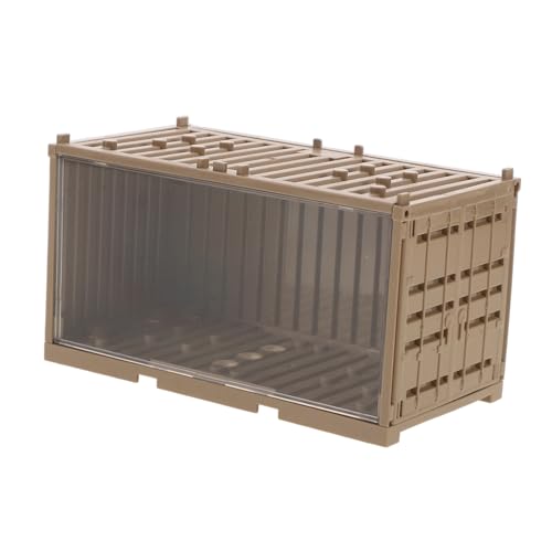 NAMOARLY Box Container Display Box Puppe Modell Modell Display Halter Bausteine ​​Aufbewahrung Spielzeug Auto Vitrine Sammlerstücke Vitrine Mini Spielzeug Display Rack von NAMOARLY