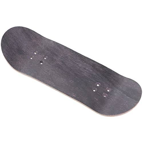 NAMOARLY Finger Skateboard Finger DIY Skateboard Mini Skateboard Finger Skateboards Handbevorzugungs Skateboard Surf Skateboard Deck Aus Schwarzem Holz von NAMOARLY