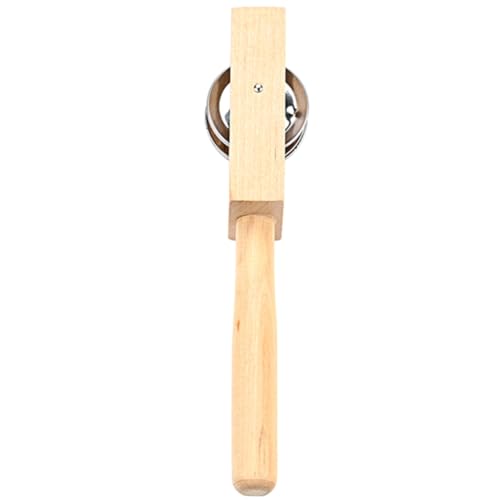 NAMOARLY Babyspielzeug Holzspielzeug Baby Handglocke Musikalisches Lernspielzeug Für Kleinkinder Schüttelglocke Für Die Frühkindliche Entwicklung Percussion Instrument Für Zufällige Stilvariationen von NAMOARLY