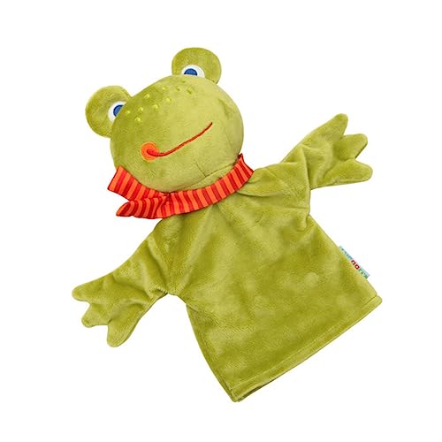 NAMOARLY Handpuppe Tierfigur Für Lustige Kermit Frosch Handpuppen Für Eltern Kind Interaktion Für Kreative Rollenspiele Weich Und Sicher Für Kleine Hände von NAMOARLY