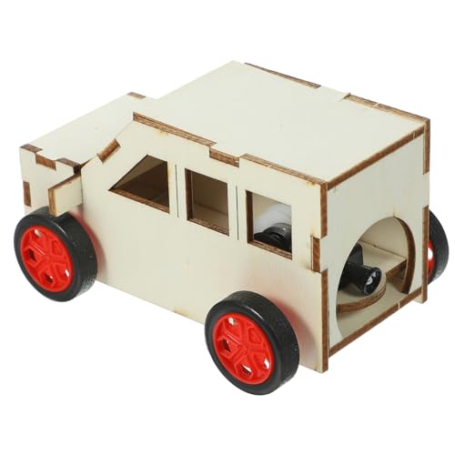 NAMOARLY Holzfahrzeug Bastelset Für Wissenschafts Lernspielzeug Assemble Car DIY Kit Pädagogisches Holzspielzeug Für Kreative Projekte Und Spielspaß Im Kindergarten Und Zuhause von NAMOARLY