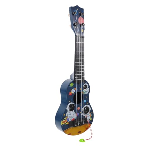 NAMOARLY Ukulele - Gitarre Mit Weltraumthema Für Kleinkinder - Lernspielzeug - Robuste Und Sichere Materialien von NAMOARLY