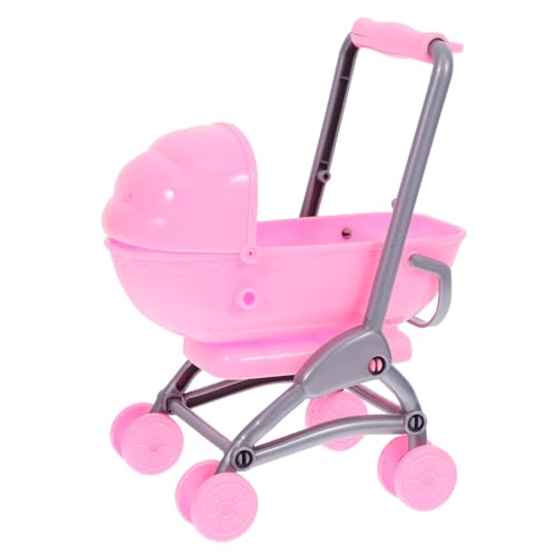 NAMOARLY Kleiner Modellkinderwagen Für Puppen Süßer Puppenwagen Für Kinderwagen Für Kreative Rollenspiele Und Fantasievolles von NAMOARLY