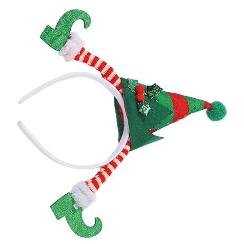 NAMOARLY Kopfschmuck Für Weihnachtsfeiern Weihnachtsdeko Stirnband Für Die Party Partyzubehör Weihnachtsstirnband Für Party Weihnachtsstirnbänder Weihnachtliches Stirnband Plüsch von NAMOARLY