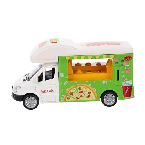 NAMOARLY Lebensmittel LKW Spielzeug Kleinkind Spielzeug Kleinkind Auto Spielzeug Kleinkinder Spielzeug Eiscreme Spielzeug Lernspielzeug Kinder Pizza Lebensmittel LKW Rollenspiel von NAMOARLY