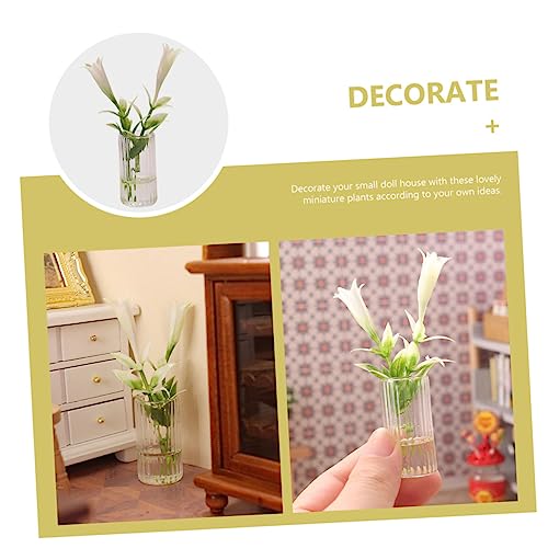 NAMOARLY Mini Haus Pflanze Dekoration Kleine Künstliche Blume für Puppenhaus Tischdeko Leicht Langlebig Geeignet für Mikro Landschaft und Fotorequisiten NAMOARLY Mini Haus Pflanze Dekoration Kleine Künstliche Blume für Puppenhaus Tischdeko Leicht Langlebig Geeignet für Mikro Landschaft und Fotorequisiten von NAMOARLY