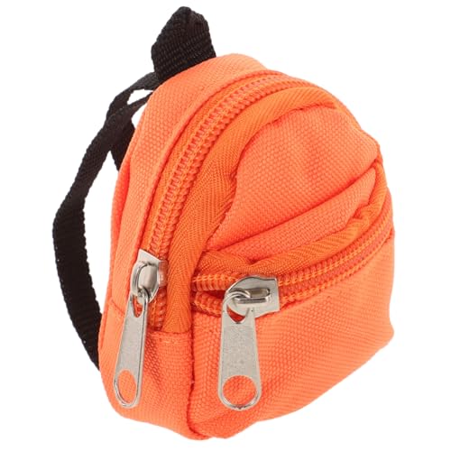 NAMOARLY Mini Schultasche Puppenrucksack Im Modell Eines Mini Dekorationsobjekt Für Mikro Szenen Und Verzierungen Ideal Für Puppenhaus Dekoration Und Kreative Gestaltungen von NAMOARLY