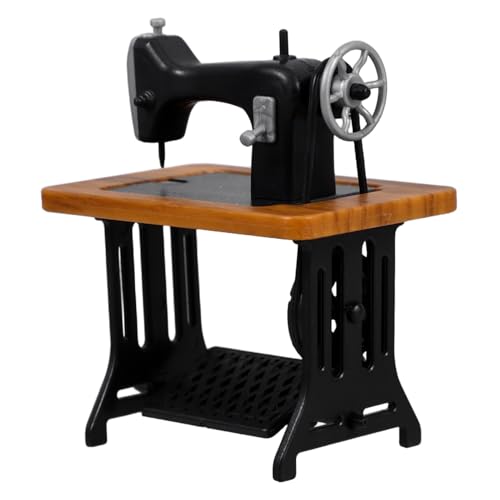 NAMOARLY Vintage Miniatur Nähmaschine Für Puppenhaus Dekoration Realistisches Design Ergänzung Für Miniaturmöbel Und Sammlerstücke Retro Spielzeug Für Fotografie NAMOARLY Vintage Miniatur Nähmaschine Für Puppenhaus Dekoration Realistisches Design Ergänzung Für Miniaturmöbel Und Sammlerstücke Retro Spielzeug Für Fotografie von NAMOARLY