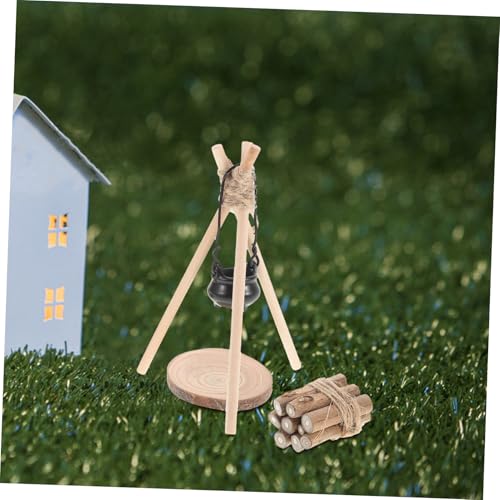 NAMOARLY Miniatur Puppenhaus Feuerholz Modell Camping Szene Zubehör für Fotorequisiten Mini Outdoor Dekoration für Puppenhaus und Festliche Kulissen NAMOARLY Miniatur Puppenhaus Feuerholz Modell Camping Szene Zubehör für Fotorequisiten Mini Outdoor Dekoration für Puppenhaus und Festliche Kulissen von NAMOARLY