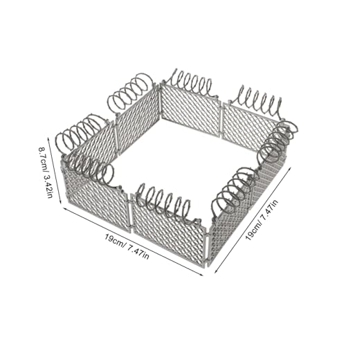 NAMOARLY Miniatur Zaun Vielseitig Kombinierbar Realistisches DIY Schutzgitter für Gefängnis und Bauernhof Szenen Flexibles Kunststoffmodell Kleines Gartendekor für Puppenhaus Zubehör NAMOARLY Miniatur Zaun Vielseitig Kombinierbar Realistisches DIY Schutzgitter für Gefängnis und Bauernhof Szenen Flexibles Kunststoffmodell Kleines Gartendekor für Puppenhaus Zubehör von NAMOARLY