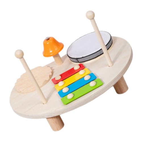 NAMOARLY Musikinstrument Pädagogisches Hölzernes Schlagtrommel-xylophon Für Kinder von NAMOARLY