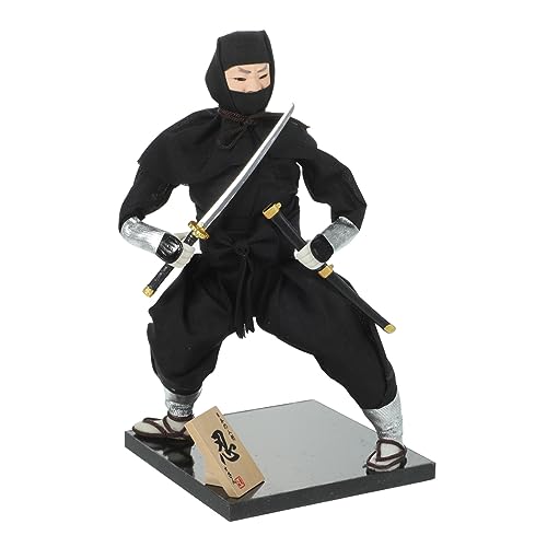 NAMOARLY Ninja Puppe Japanische Stil Dekorative Ninja Puppe üßes Ninja Deko Element Für Heim Und Büroschmuck Ideal Für Japanische Partys Und Sammler von NAMOARLY