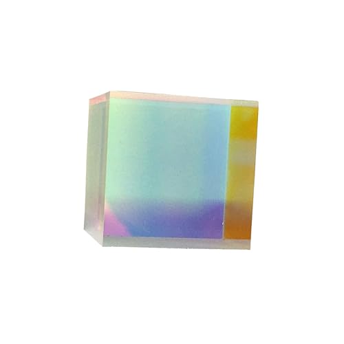 NAMOARLY Optisches RGB Dispersionsprisma 10x10x10mm Farbiger Würfel Für Physikunterricht Kunstdekoration Und Experimente von NAMOARLY