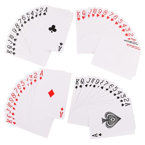 NAMOARLY Papier Wärmeübertragungs Pokerkarten Set 1 Set DIY Pokerkarten Für Kreative Brettspiele Rommé Und Kartenspiele Ideal Für Partys Und Unterhaltung Blanko Karten Zur von NAMOARLY