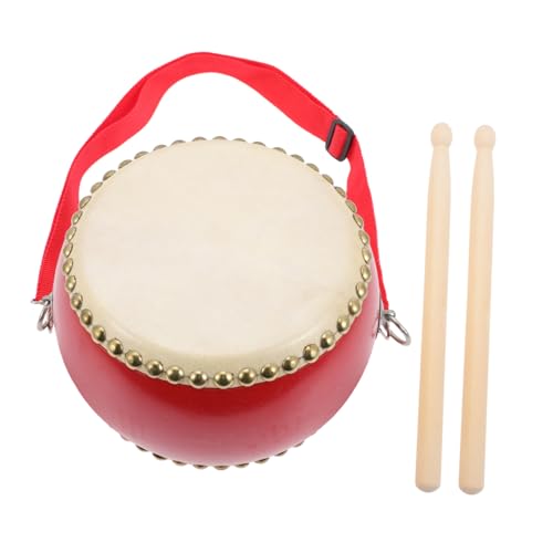 NAMOARLY Percussion Aus Rindsleder Musikinstrument Für Frühes Lernen Schlagzeug Für Kleinkinder Musikalisches Trommelspielzeug Für Kreative Entfaltung von NAMOARLY